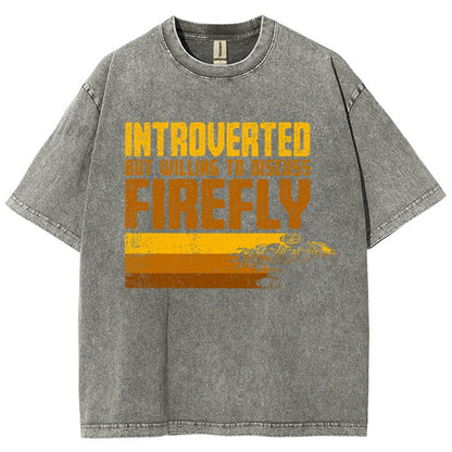 Introverted Wanderer Vintage Distressed T-shirt