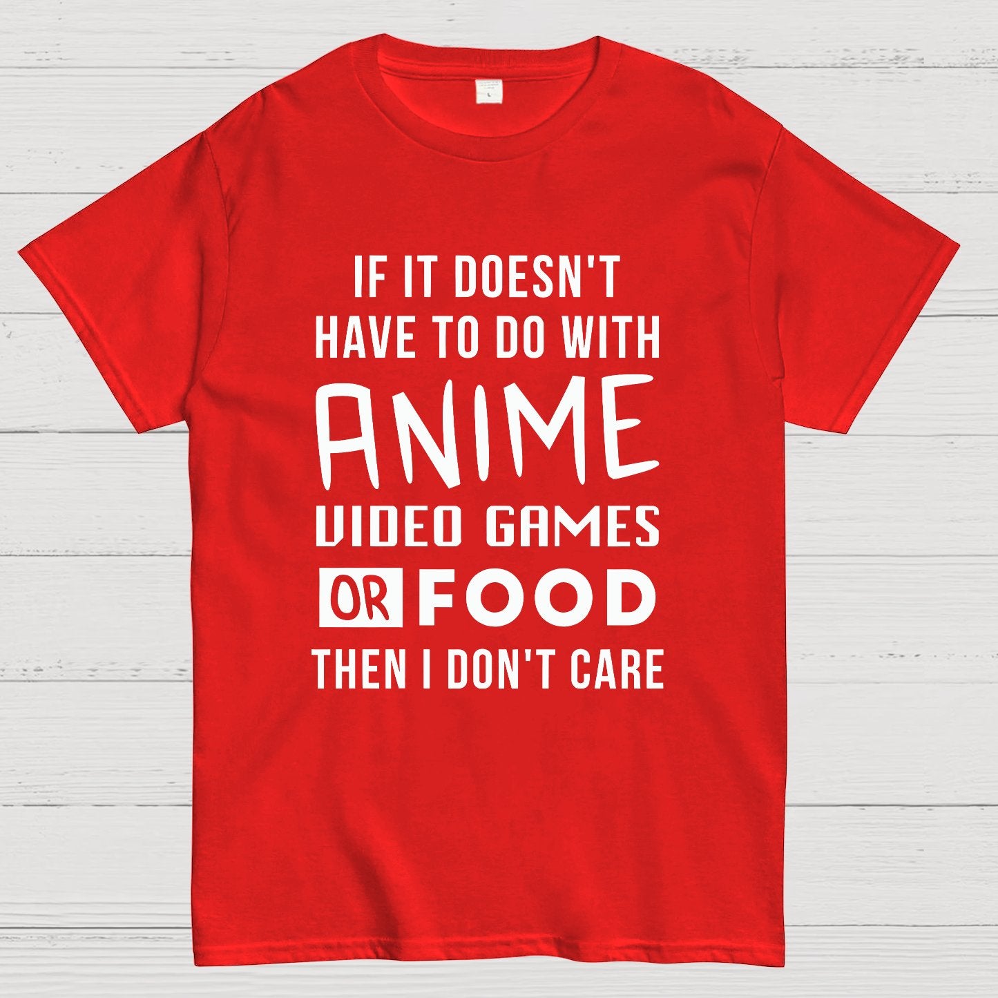 Anime Video Game Geeky T-Shirt