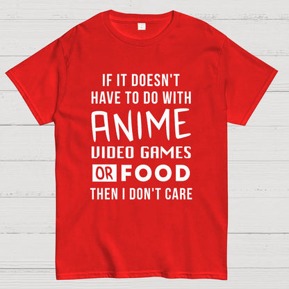 Anime Video Game Geeky T-Shirt