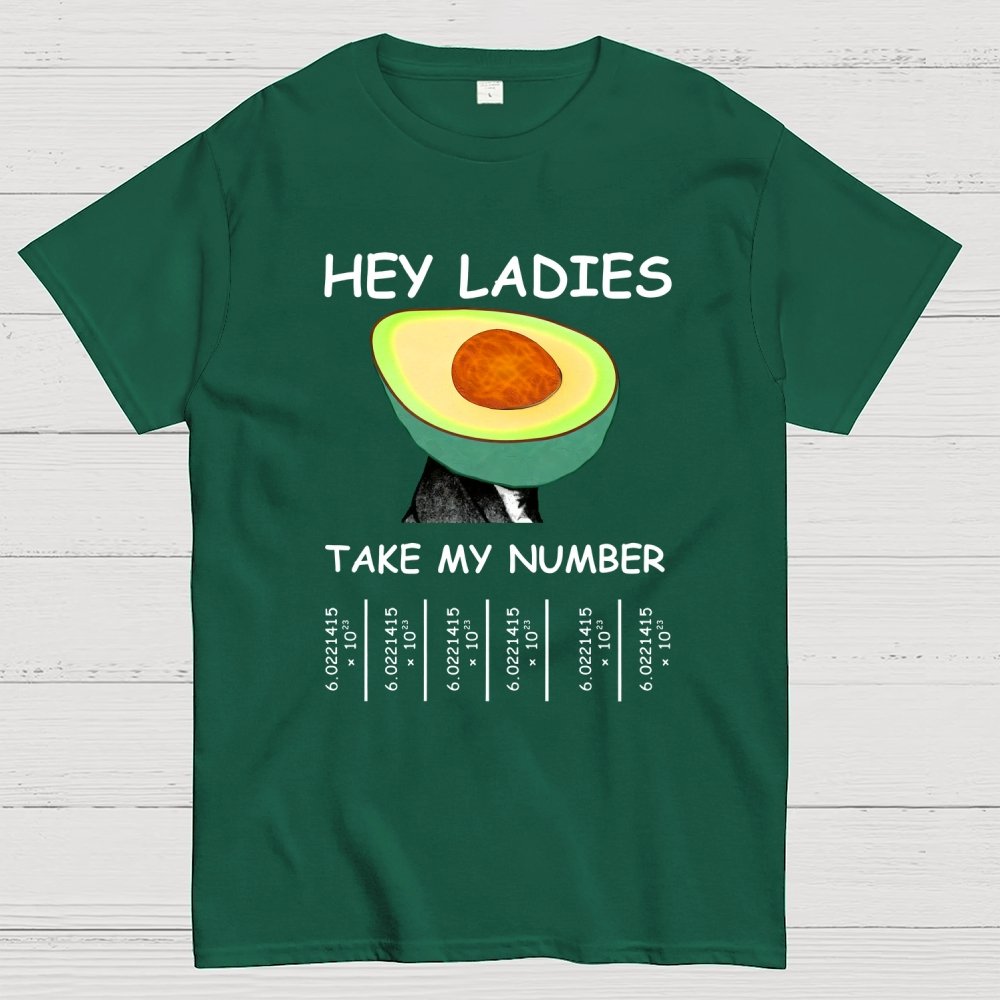 Avocadro - Funny Avogadro's Number Geek T-Shirt