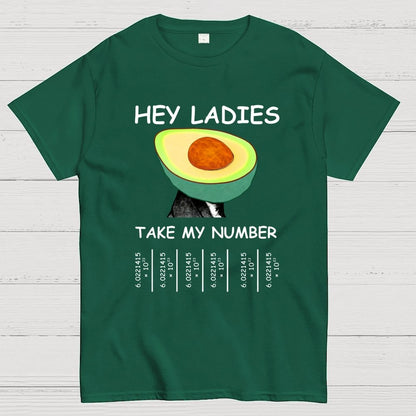 Avocadro - Funny Avogadro's Number Geek T-Shirt