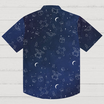 Strange Little Monsters In The Starry Sky Geeky Shirt