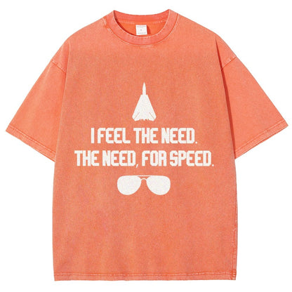 I Feel The Need… The Need For Speed! Vintage Distressed T-shirt