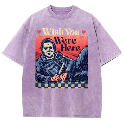 Wish You Were Here Vintage Distressed T-shirt