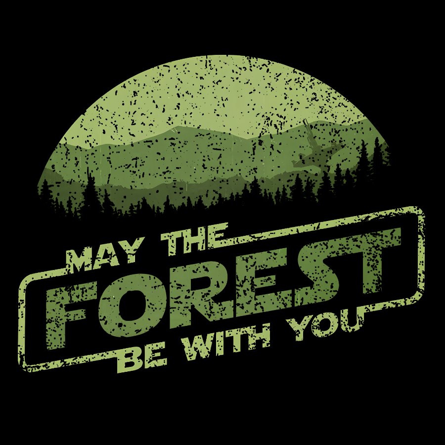 Retro Mystic Grove Geek T-Shirt