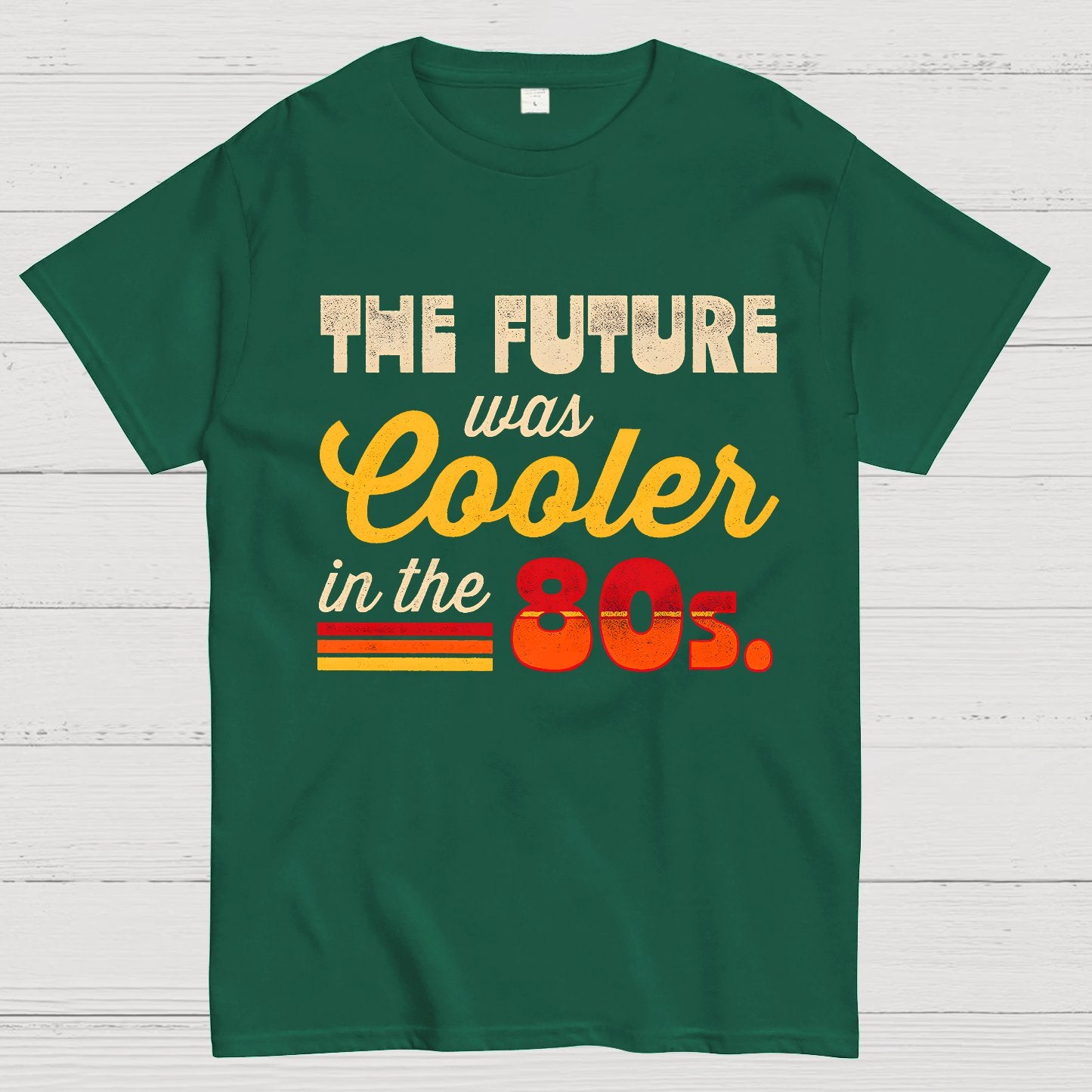 The Future Was Cooler In The Past Geek T-Shirt