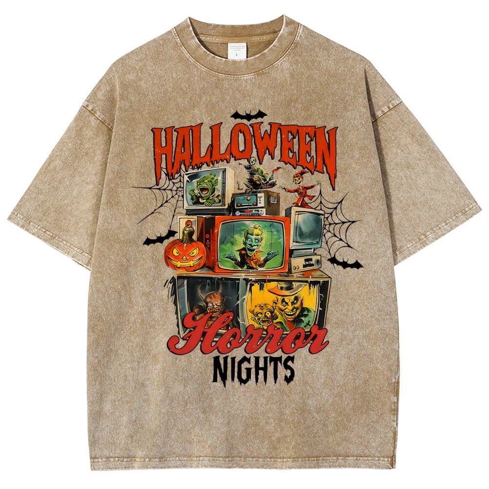 Halloween Horror Nights Vintage Distressed T-shirt