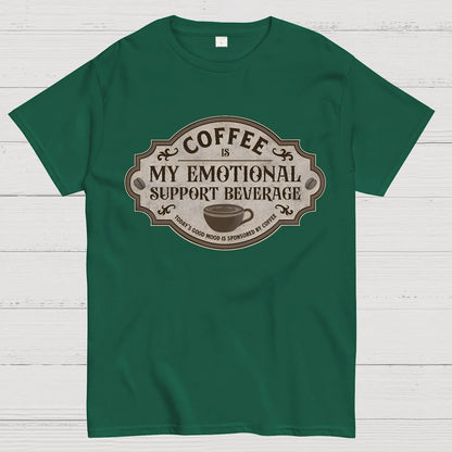 My Emotional Support Beverage Geek T-Shirt