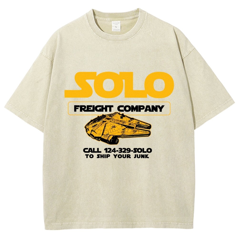Solo Cargo Co. Vintage Distressed T-shirt