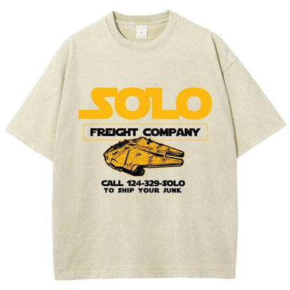 Solo Cargo Co. Vintage Distressed T-shirt