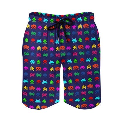 Retro Game Quest Geek Shorts
