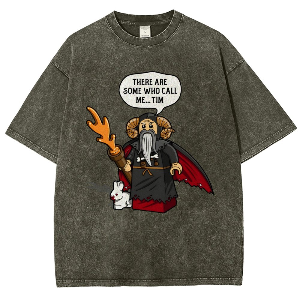 Call Me Tim Vintage Distressed T-shirt