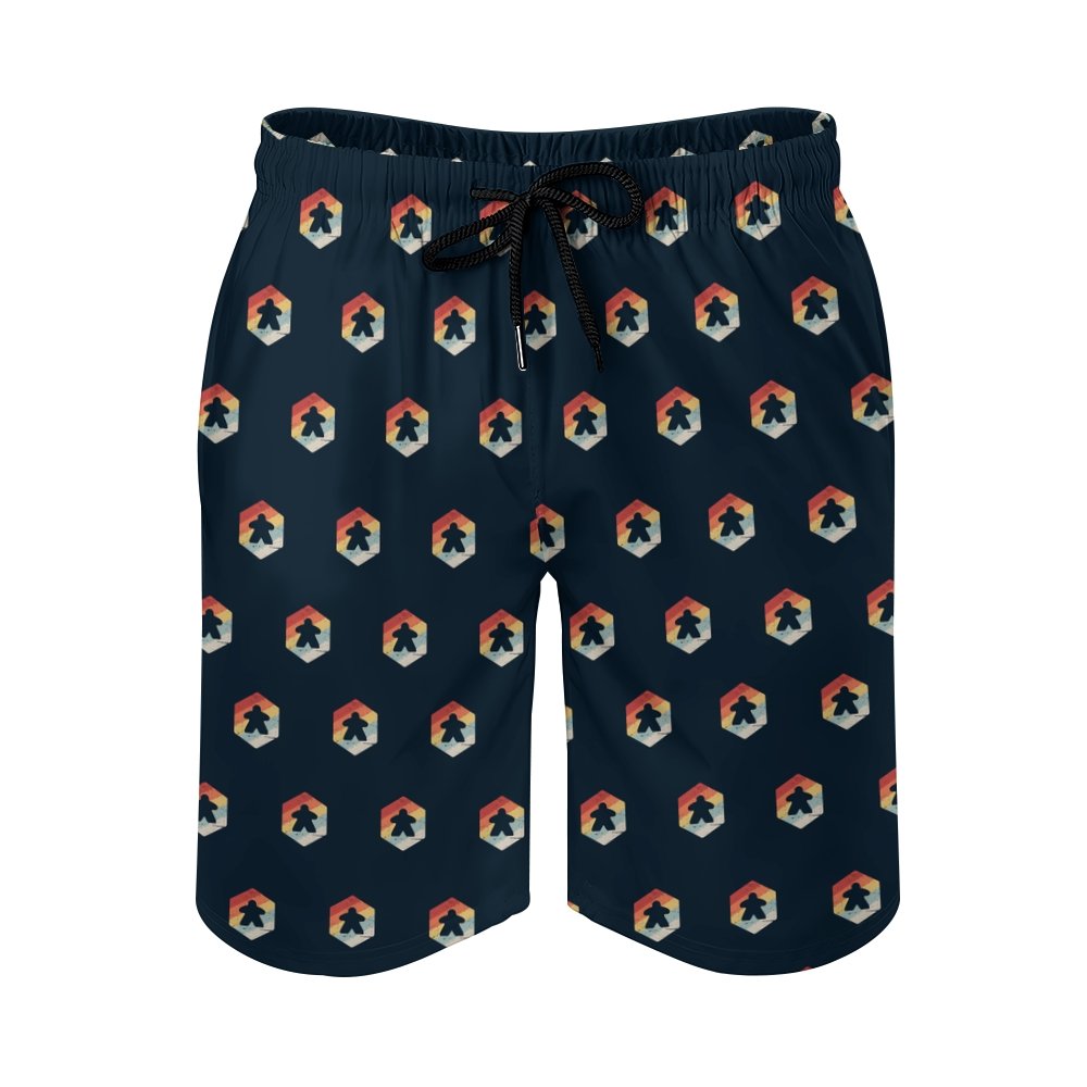Chess And Card Game Geek Shorts