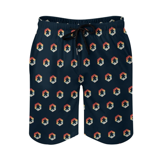 Chess And Card Game Geek Shorts