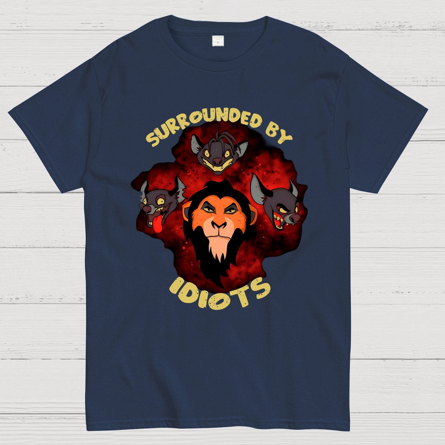 Surrounded by idiots Geek T-Shirt