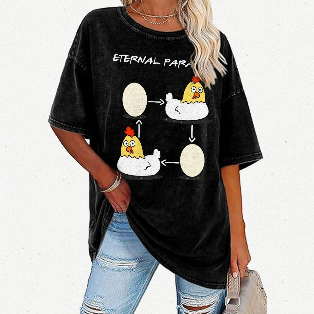 Eternal Paradox Vintage Distressed T-shirt