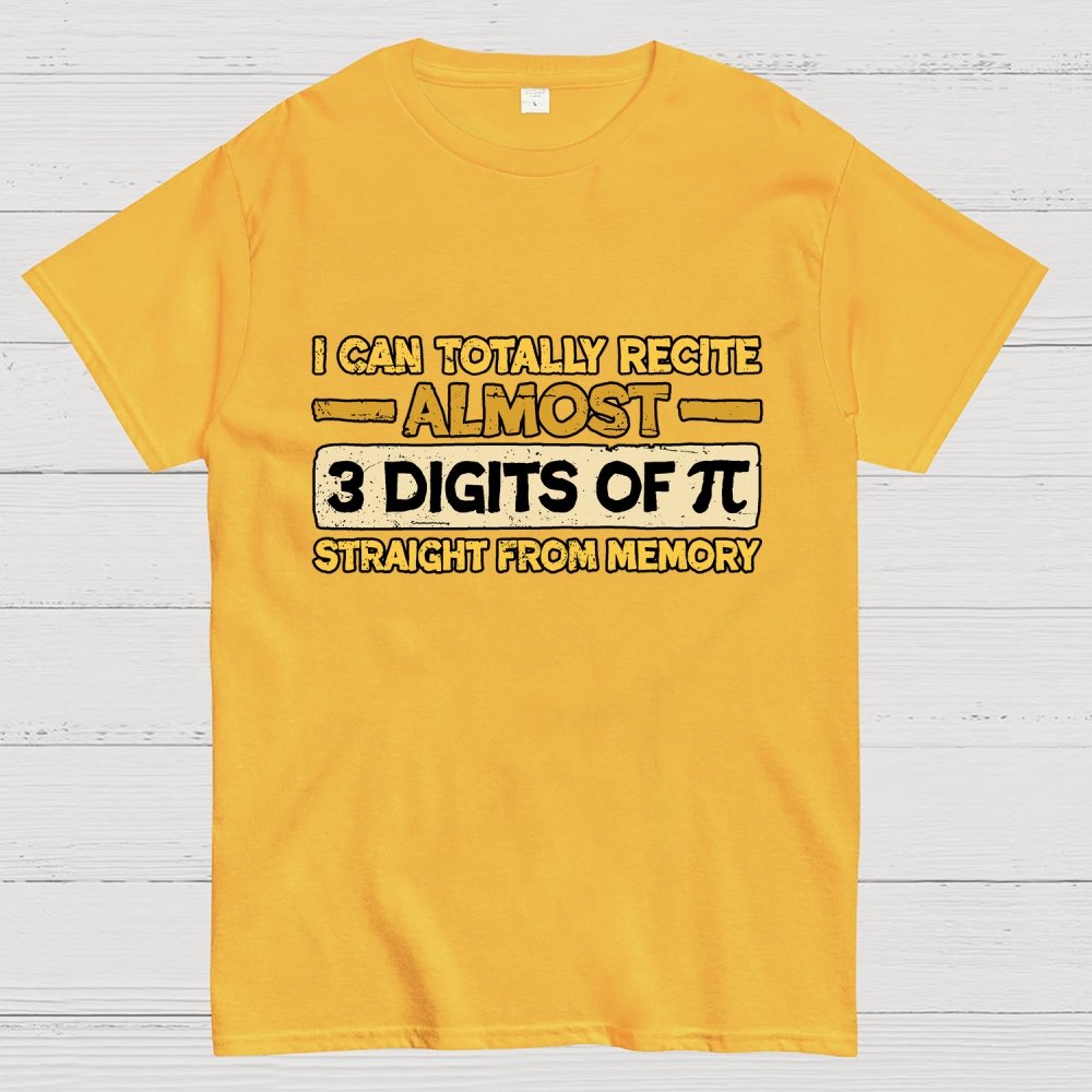 3 Digits Of Pi Geek T-Shirt