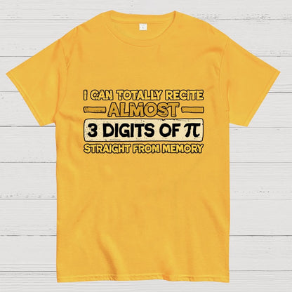 3 Digits Of Pi Geek T-Shirt
