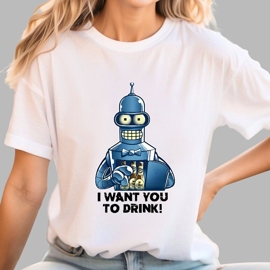 I Want You To Drink Geek T-Shirt