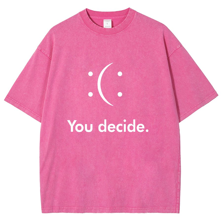 You Decide Vintage Distressed T-shirt
