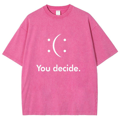 You Decide Vintage Distressed T-shirt