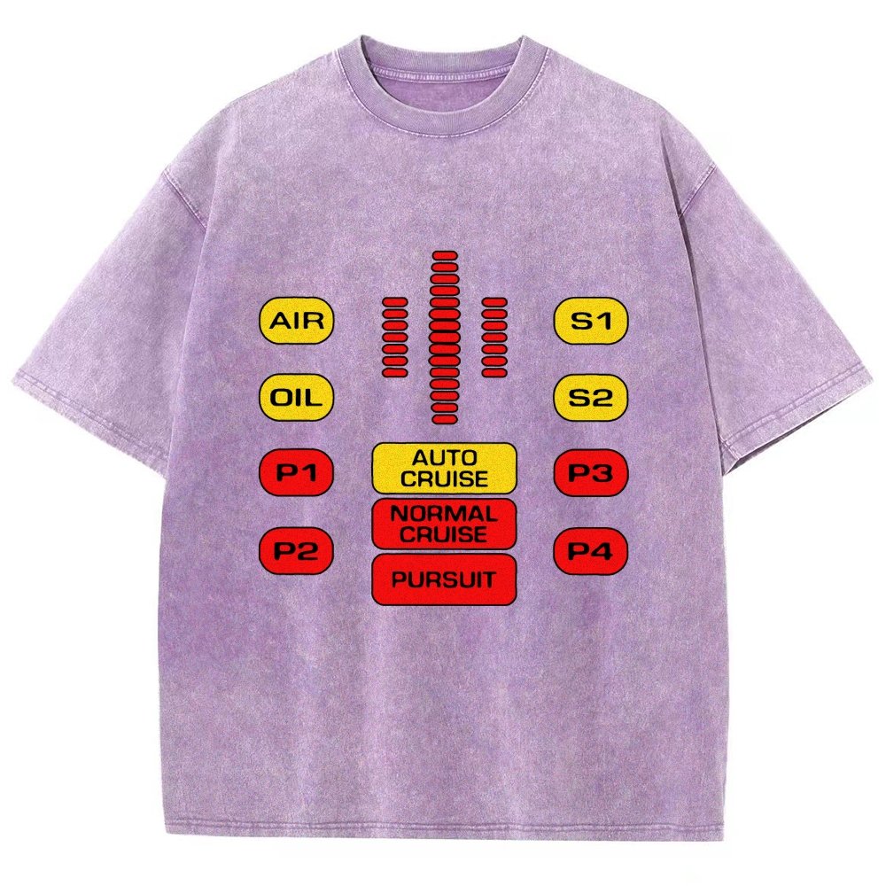 Kit Dashboard Supercar Vintage Distressed T-shirt