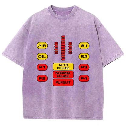 Kit Dashboard Supercar Vintage Distressed T-shirt