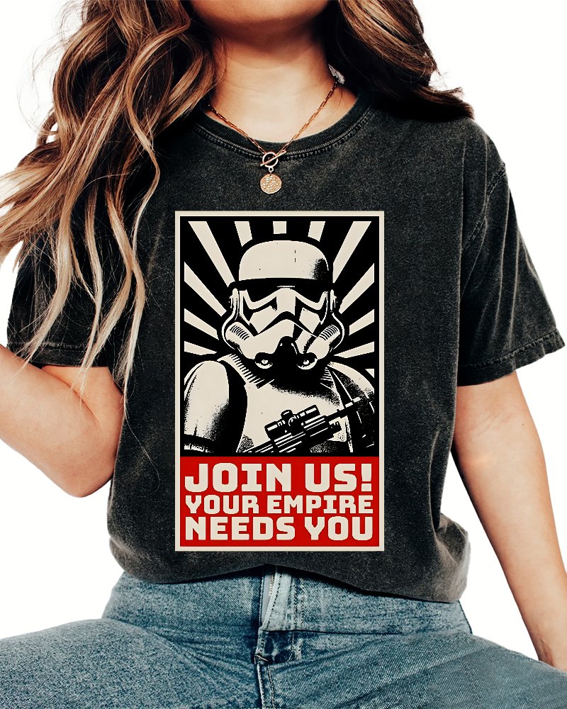 Join Us Your Realm Needs You Vintage Distressed T-shirt