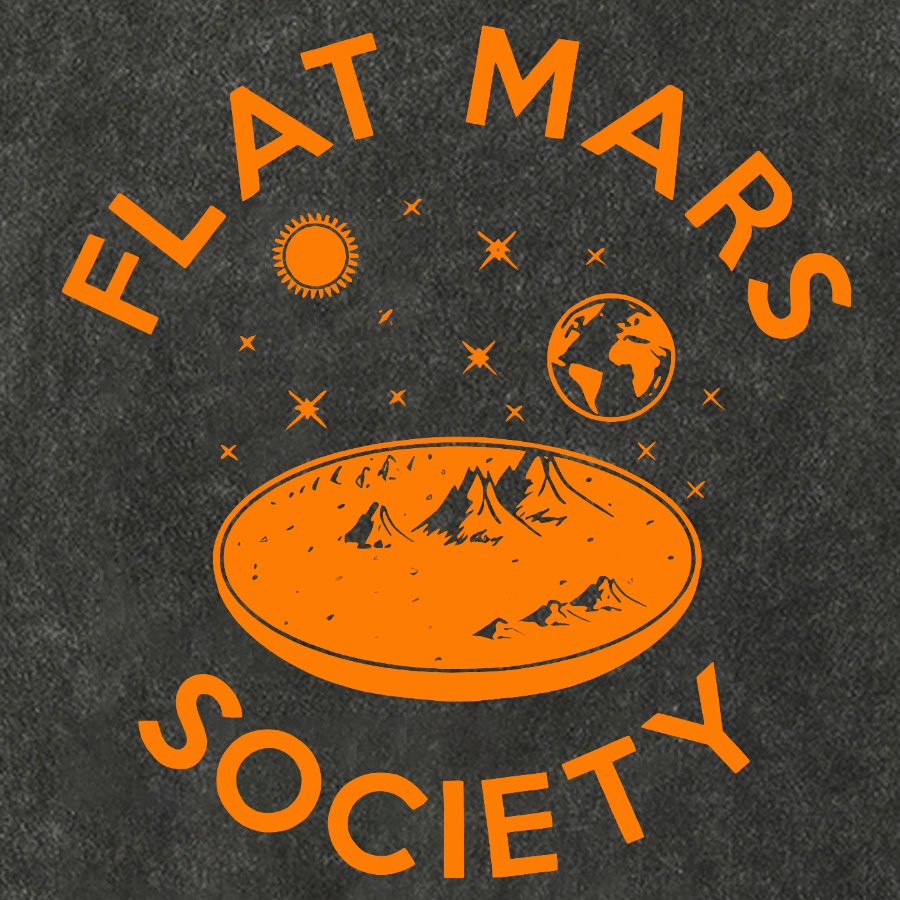 Flat Mars Vintage Distressed T-shirt