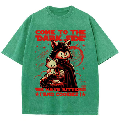 We Have Kittens and Cookies Vintage Distressed T-shirt