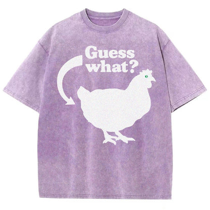 Chicken Butt Vintage Distressed T-shirt