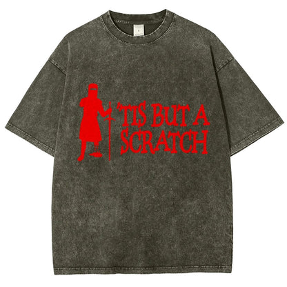 TIS BUT A SCRATCH Vintage Distressed T-shirt