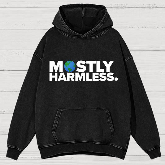 Mostly Harmless Vintage Distressed Hoodie