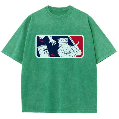 No-Pass League! Vintage Distressed T-shirt