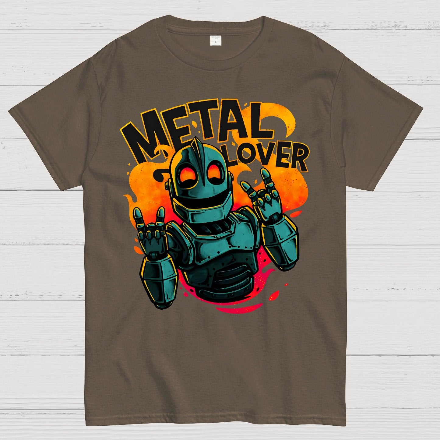 Giant Metal Lover Geek T-Shirt