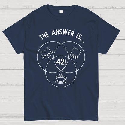 42 Cats Geek T-Shirt