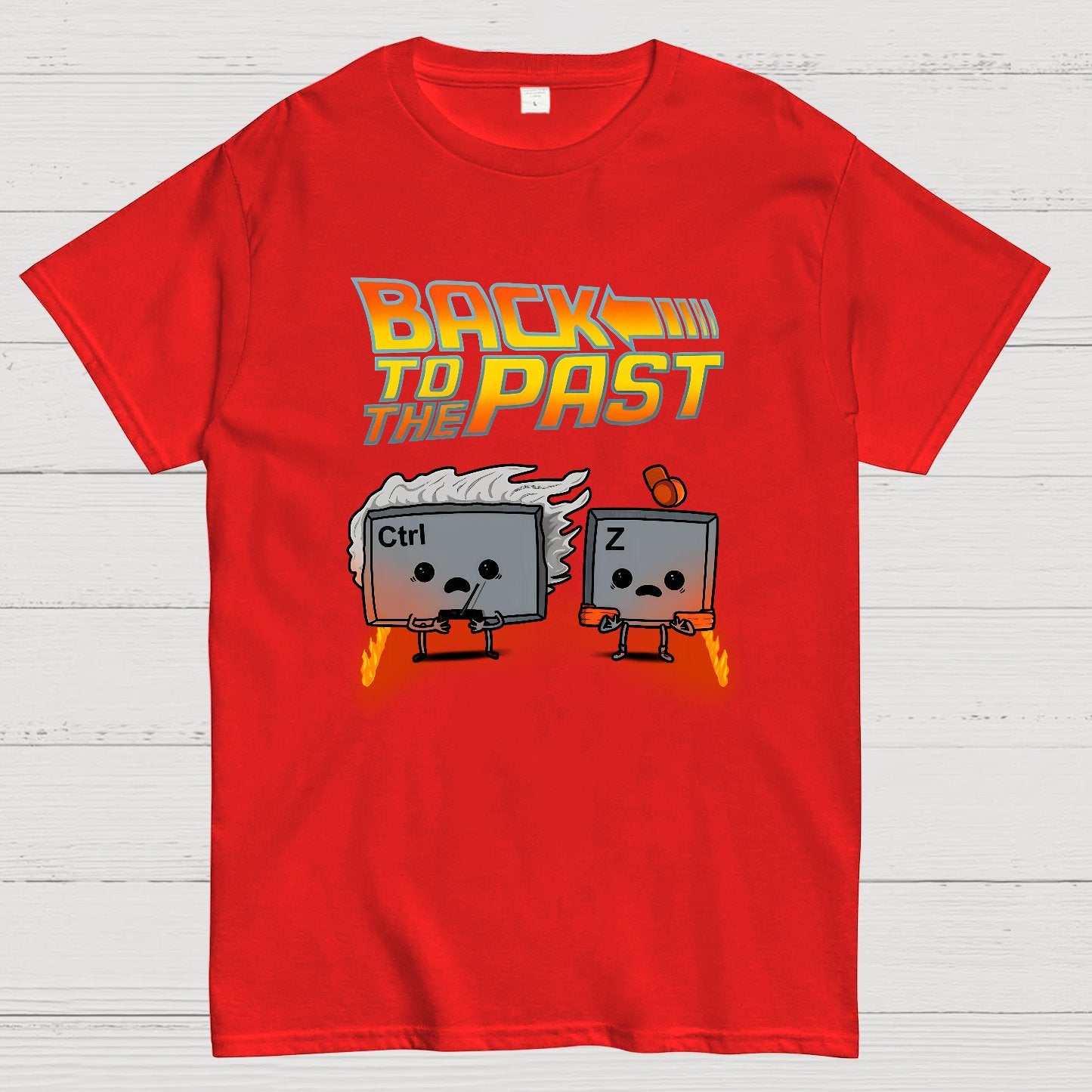 Back To The Past Geek T-Shirt
