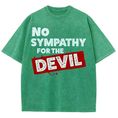 No Sympathy for The Devil(redbubble) Vintage Distressed T-shirt