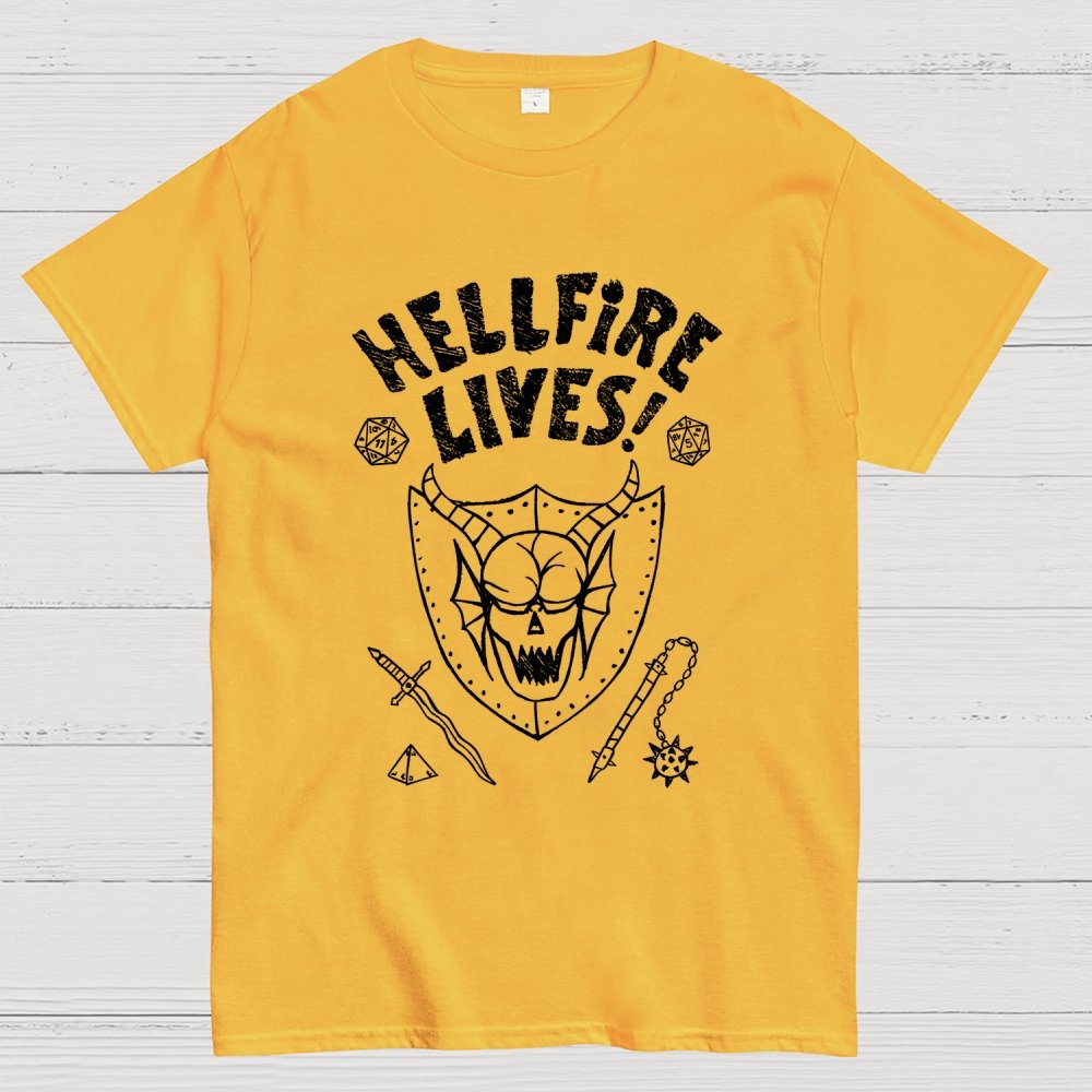 Mystic Fire Lives Geek T-Shirt