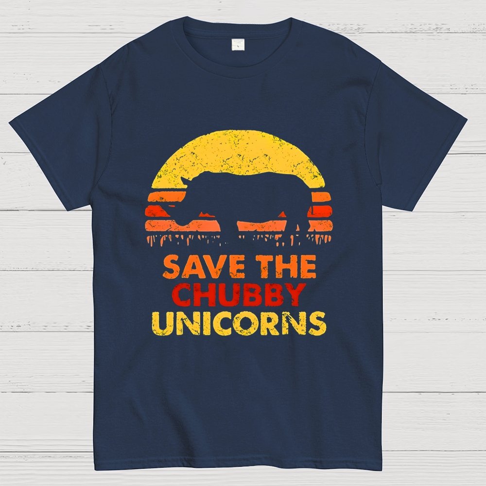 Save The Chubby Unicorns Geek T-Shirt
