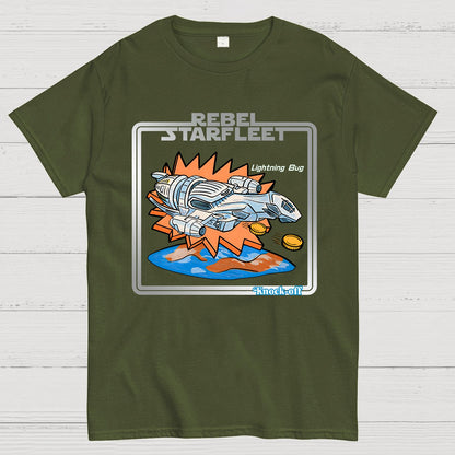 Lightning Bug Knock-off Spaceship Geek T-Shirt