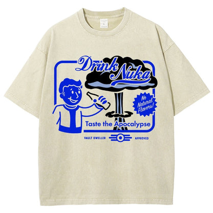 Taste the Apocalypse Vintage Distressed T-shirt