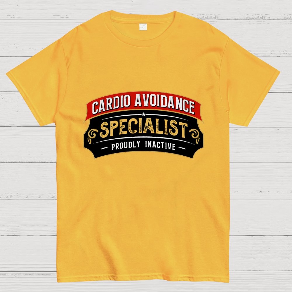 Cardio Avoidance Specialist Geek T-Shirt