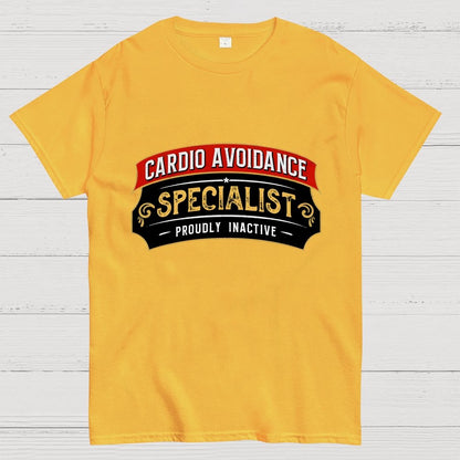 Cardio Avoidance Specialist Geek T-Shirt