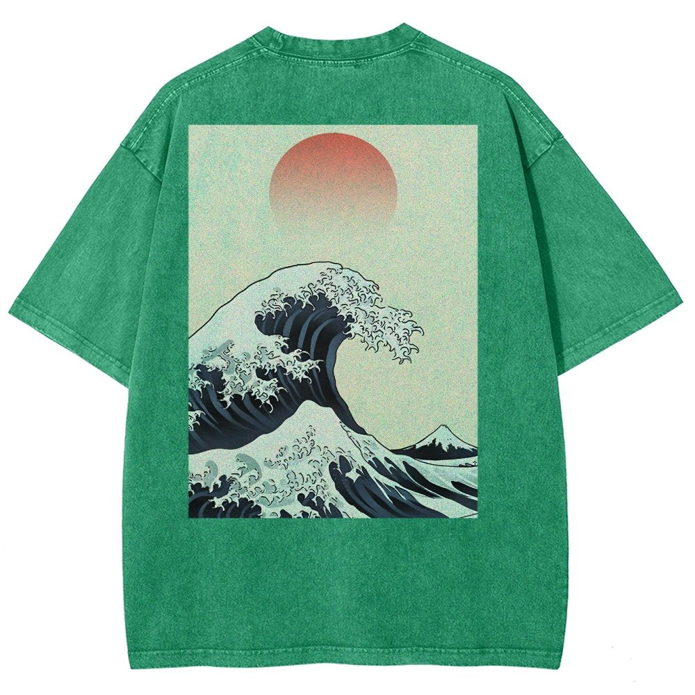Sunny Wave Washed T-Shirt