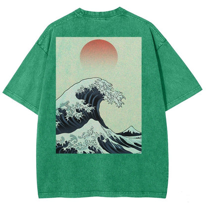 Sunny Wave Washed T-Shirt