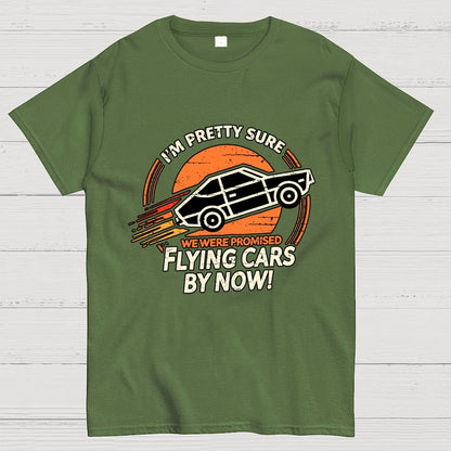 Flying Cars By Now Geek T-Shirt