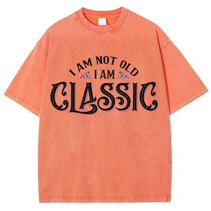 I Am Classic Vintage Distressed T-shirt