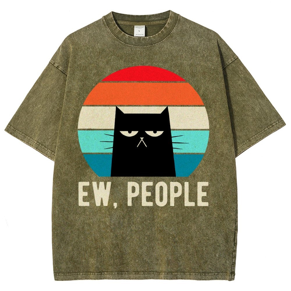 EW,PEOPLE! Vintage Distressed T-shirt
