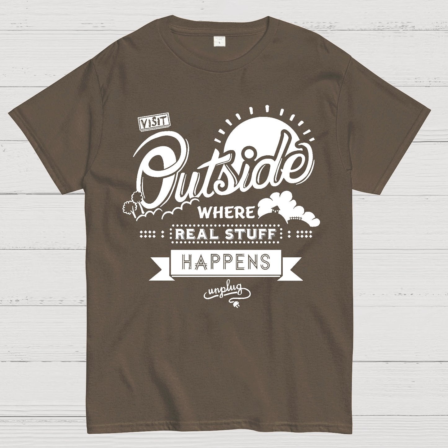 Visit Outside Geek T-Shirt